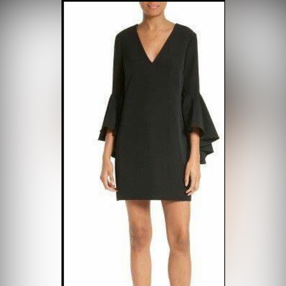 Milly Bell Sleeve Mini Dress